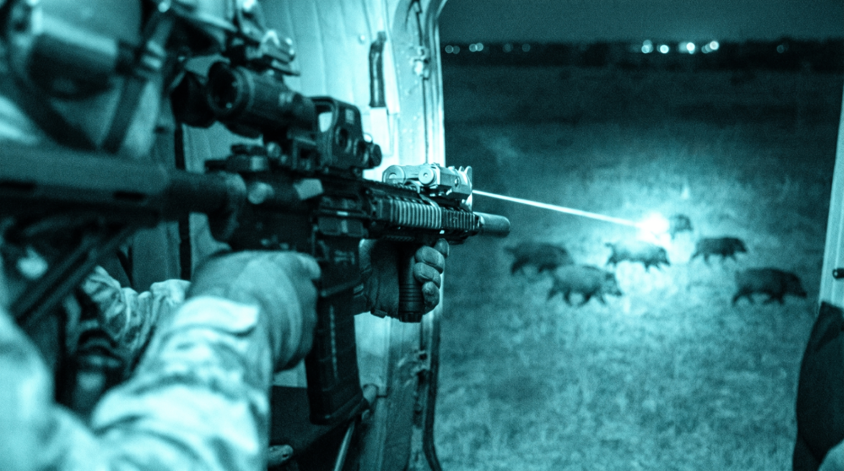CIVILIAN PILOTS & AERIAL HOG CONTROL